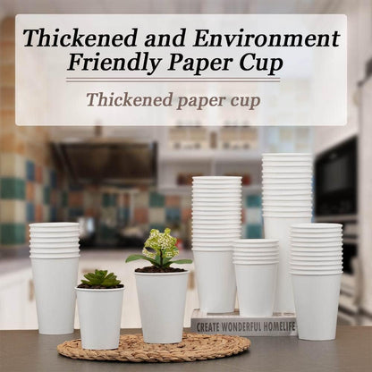 Lamosi 100 Pack 5 oz Paper Cups, Disposable Small Bathroom Cups 5oz, Mini Espresso Cups for Mouthwash, Travel, Party, Picnics, Home