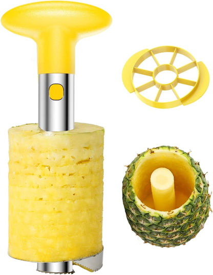 SameTech Easy Kitchen Tool Fruit Pineapple Peeler Corer Slicer Cutter
