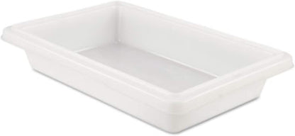 Rubbermaid Commercial Products Polycarbonate Food Storage Box/Tote, 2 Gallon, Clear, for Restaurant/Kitchen/Cafeteria