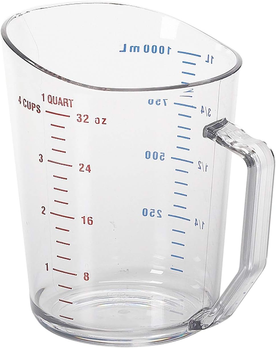 Cambro Measure Cup 1 Quart Clear (100MCCW135)
