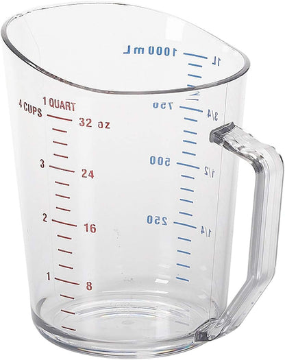 Cambro Measure Cup 1 Quart Clear (100MCCW135)