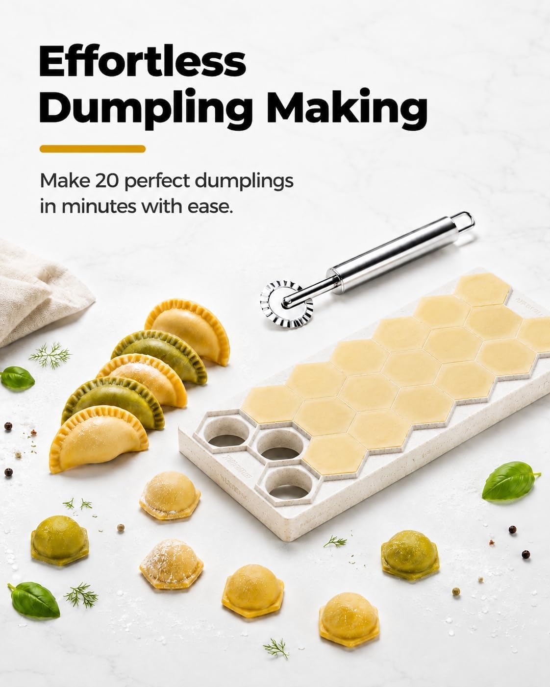 Russian Pelmeni Maker Mold, Ravioli Maker Dumplings Mold