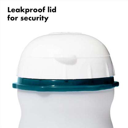 OXO Good Grips Prep & Go Snack & Dip Container, Snack Fuss-Free on the Move, Leakproof Reusable Small Meal Food Storage and Lid, Food Containers with Lids, Snack Organizer, 1.6 Cups/0.4 L