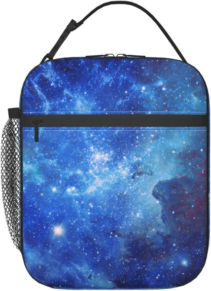 Purple Axolotl Lunch Box Lunch Box Reusable Insulated Totes Lunch Bag Thermal Cooler For Boy Girls School Men Women Beach Picnic Travel