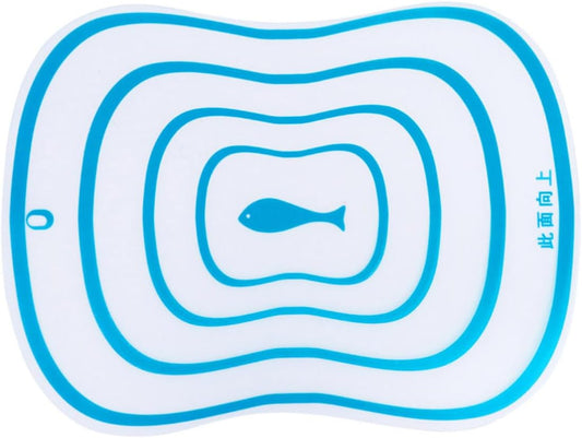PRETYZOOM Flexible Plastic Chopping Board Mat Large Non- Cutting Board for Kitchen Easy Storage and Cleaning for Fruits Vegetables