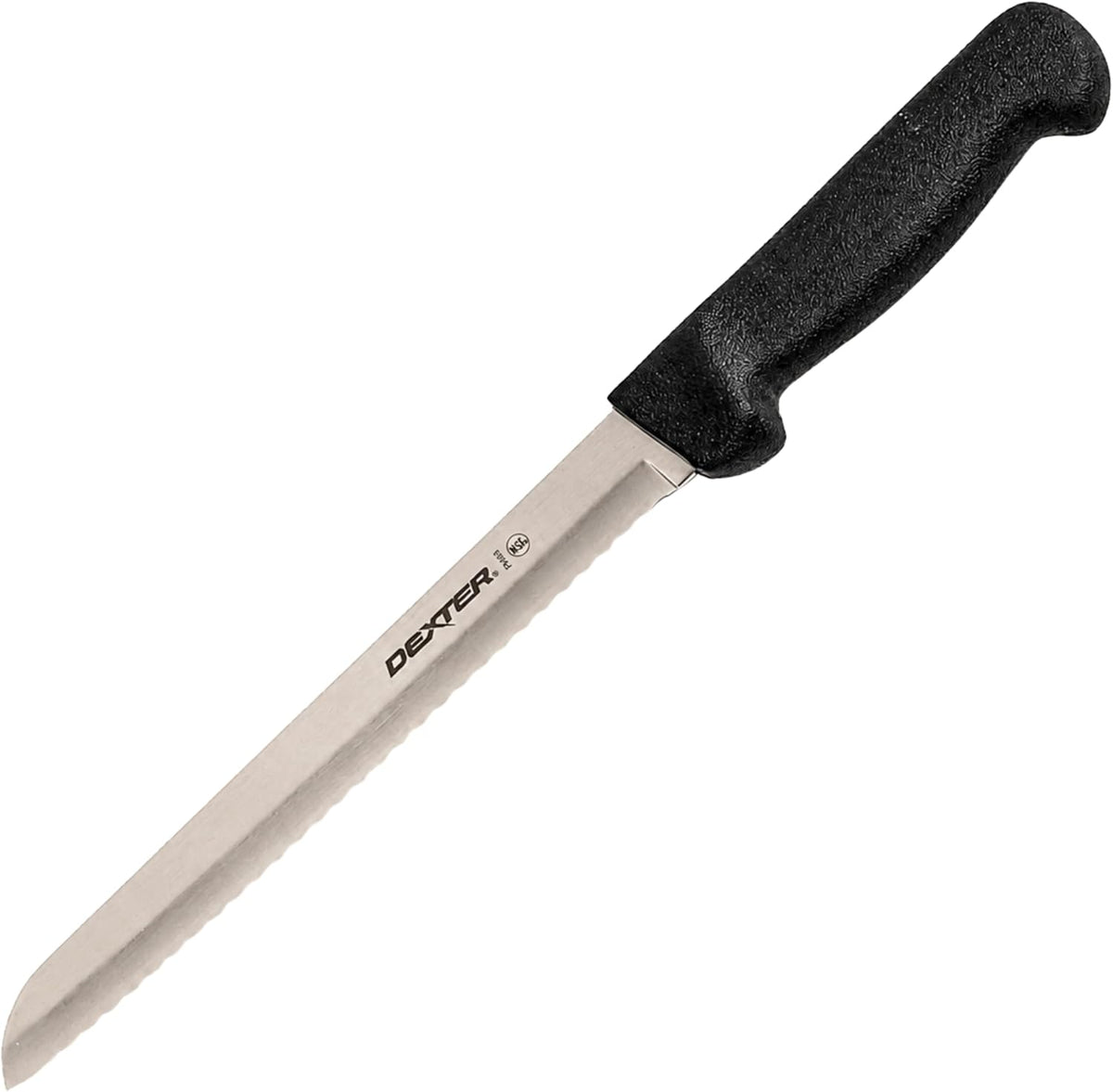 Dexter Russell P94803 BASICS 8" Scalloped Bread Knife, Serrated Blade