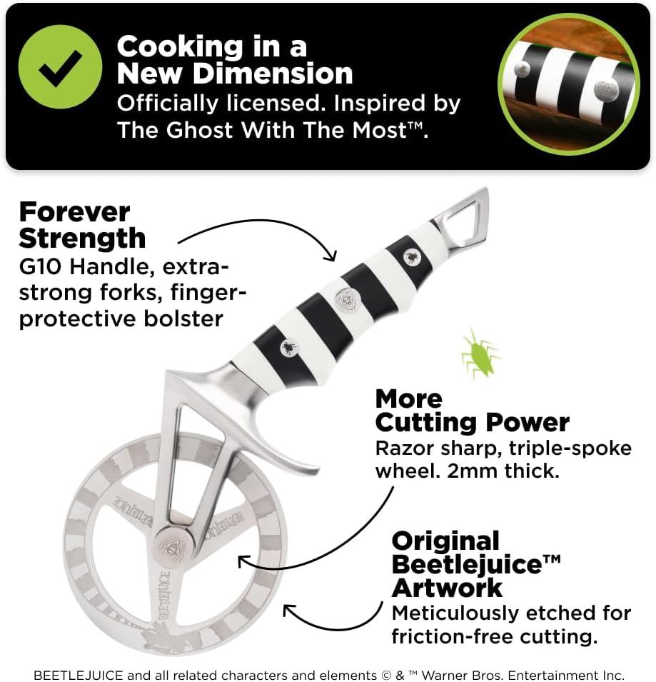 Dalstrong Beetlejuice Pizza Wheel Cutter