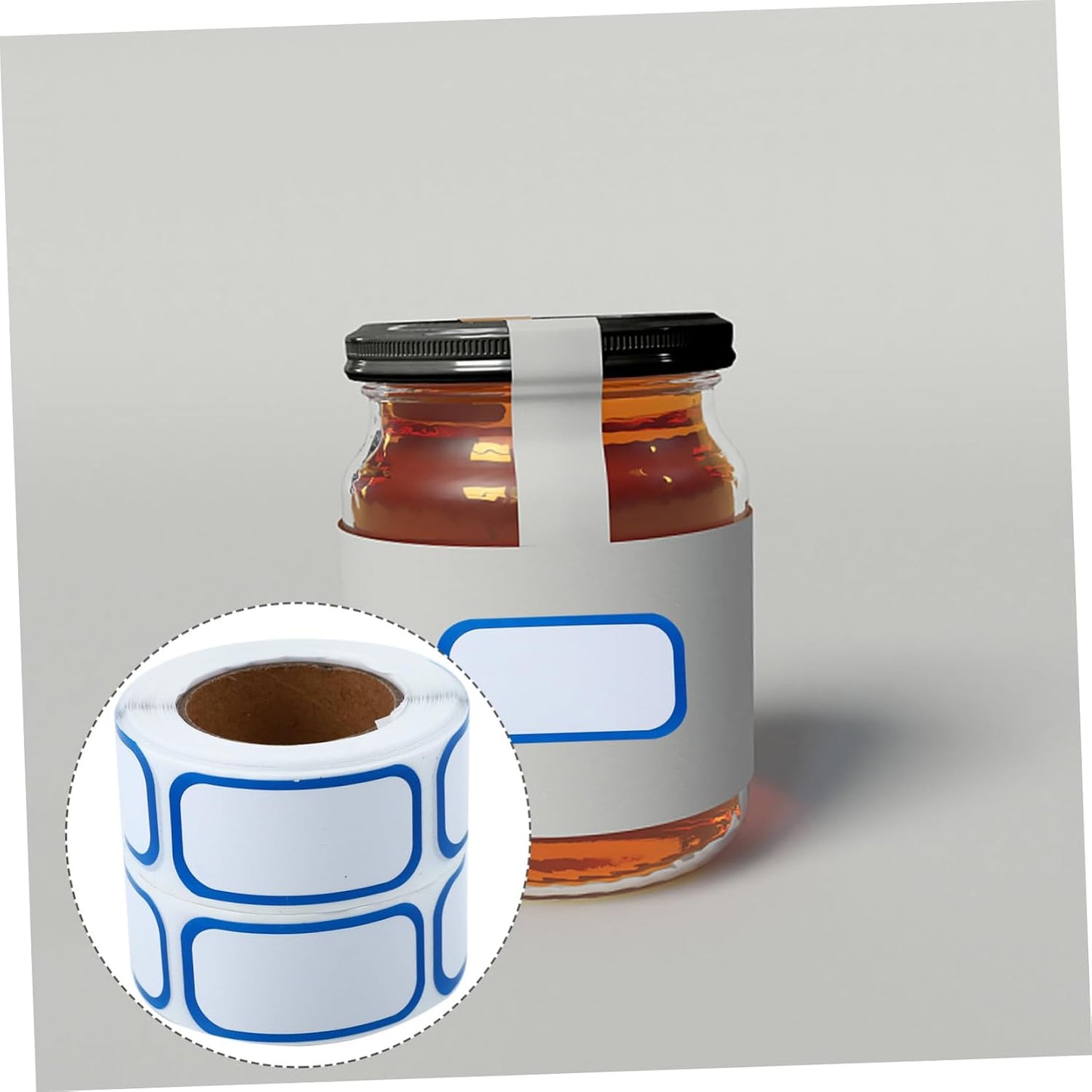 Generic 6Rolls Date Label Stickers for Food Containers Removable and Residue for Organization and Expiration Date Tracking and Easy to Write