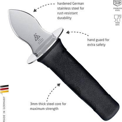 triangle Oyster Knife - Stainless Steel