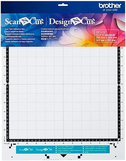 Brother Standard Mat 12”x12”, CAMATSTD12, 12"X12" , White