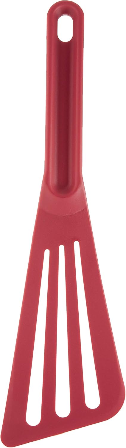 Mercer Culinary Hell's Tools Hi-Heat Slotted Spatula, 12 Inch x 3.5 Inch, Gray