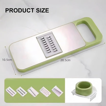 ANIS·KEBBR Multifunctional Manual Food Cutter Dicer Grinder Kitchen Tool For Veggie Cheese