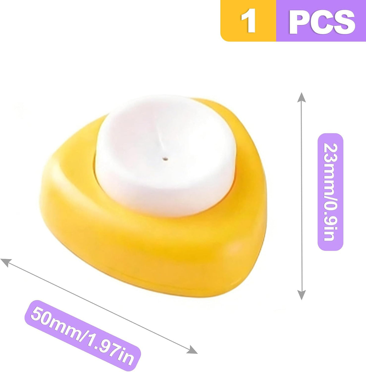 Egg Piercer Tool for Raw Eggs Easy Peel Egg Pricker with Retractable Pin Durable Egg Puncher for Hard Boiled Eggs Cooking Prep Kitchen Accessory