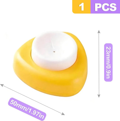 Egg Piercer Tool for Raw Eggs Easy Peel Egg Pricker with Retractable Pin Durable Egg Puncher for Hard Boiled Eggs Cooking Prep Kitchen Accessory