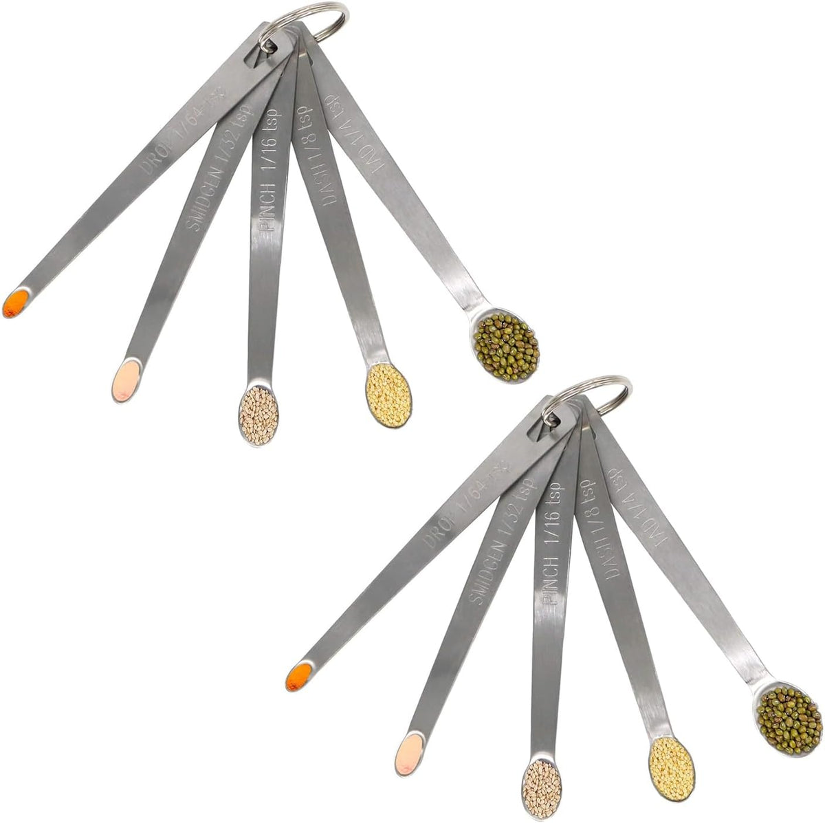 Mini Measuring Spoon Set, Small Teaspoon for Tiny Measurement
