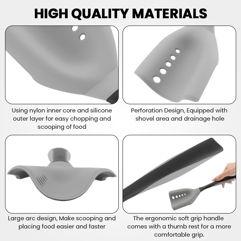 Meat Chopper Mincing Spatula Hamburger Grinder Ground Beef Smasher