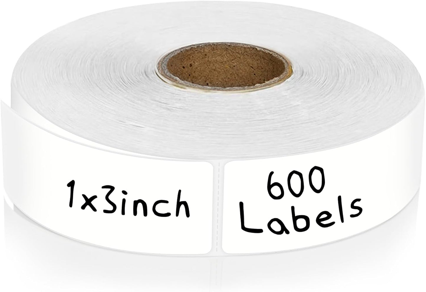 CATIFLIN 1200 Blank Removable Freezer Labels, Waterproof & Oil Resistant Stickers with Perforation Line, Ideal for Food Containers, Jars, and Pantry Organization (1" x 2")