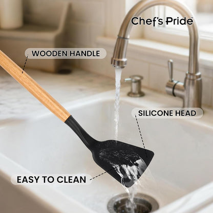 13-Pc. Silicone Utensil Set with Holder by Chef's Pride