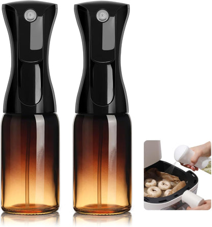 Mistifi Oil Sprayer 150ml glass bottle. Upgraded Version.Fine Mist Spray Bottle for Air Fryer, Olive Oil, Avocado Oil, Healthy Nonstick Frying, Commercial & Home Kitchen Use (PS635)