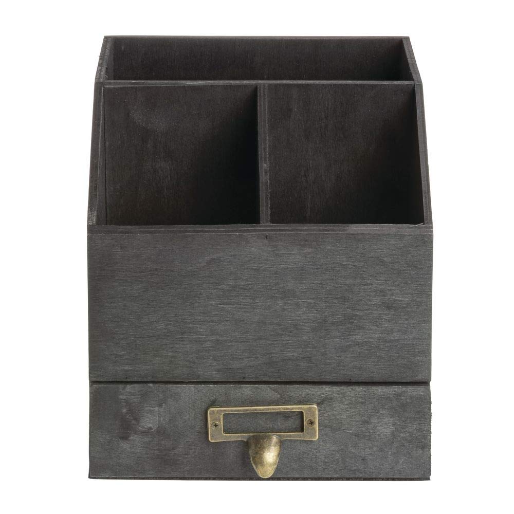 American Metalcraft PWC7 Poplar Wood Caddy, Natural, 7 1/2-Inches