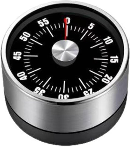 Visual Timer for Cooking Classroom, No Batteries Required，Magnetic (White)