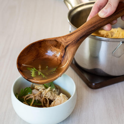 FAAY Original Eco-Friendly Wooden Serving Ladle
