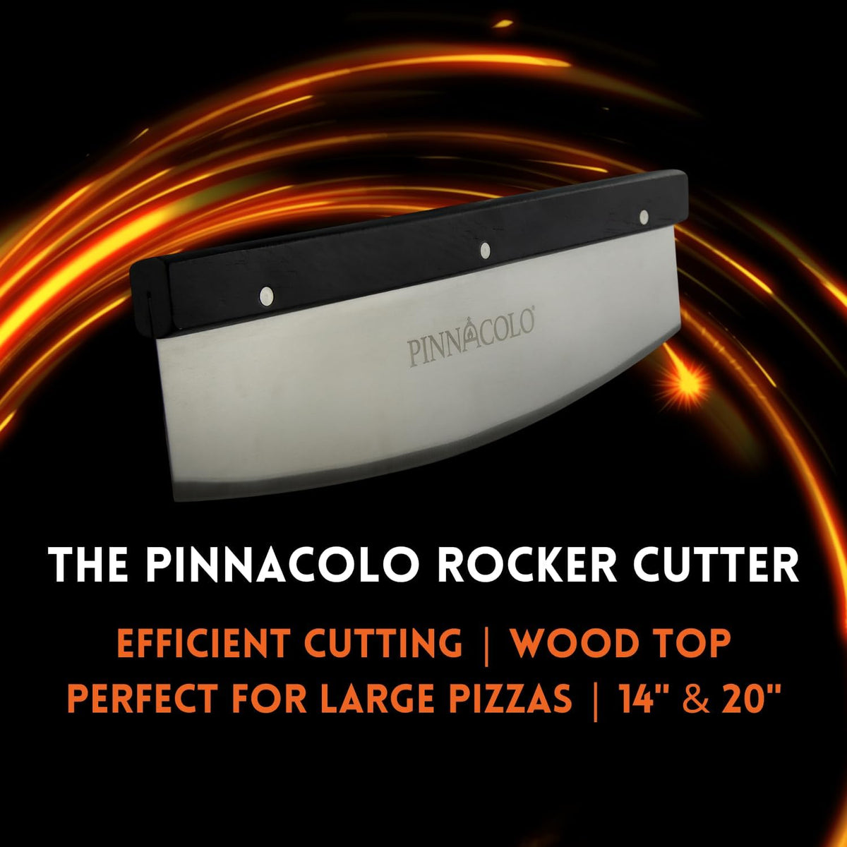 14 Inch Rocker Cutter with Sharpenable Stainless Blade