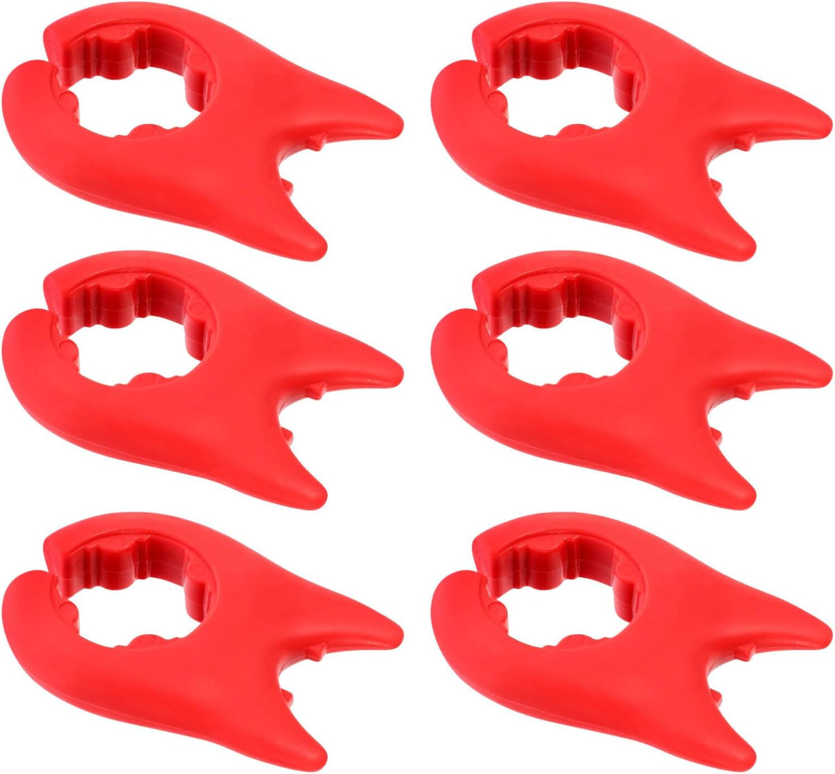 Alipis 6pcs Silicone Pot Lid Lifter Overflow Preventing Gadget for Boil over Stoppers Spilling Clip Holder for Pots Pans Easy to Use Kitchen Utensil