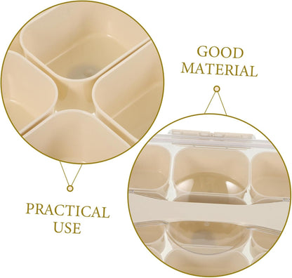 Fridge Organization Relish Tray Lid Yogurt Organizer Versatile Storage Thickened Freezer Organizers