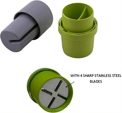 Dry Fruit & Nut Cutter for Kitchen Manual Dry Fruit Cutter Machine Kitchen Gadget Chopper for Badam, Kaju, Walnut, Pista | Dry Fruit Crusher Fine Cup Slicer for Home Use & Gifting Purpose