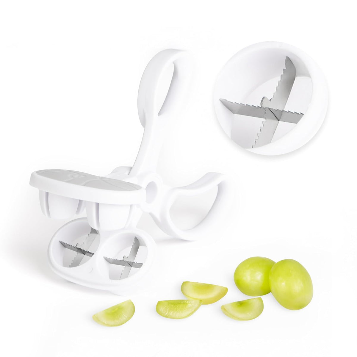Ubbi Dual Grape Cutter for Toddlers & Kids