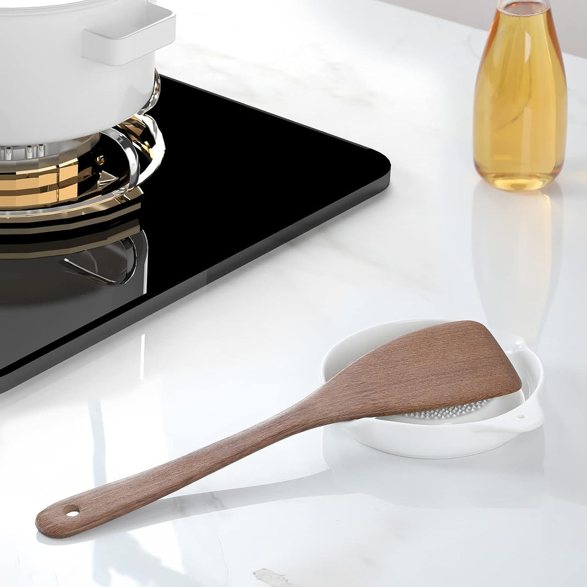 ONTUBE Ceramic Grater Plate for Ginger, Garlic, Onion (5.5" x)