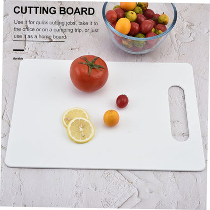 PRETYZOOM Kitchen Cutting Board Chopping Mat Square Plastic Non-slip Cutting Board for Kitchen Use Sturdy Food-grade Plastic Suitable for Fruits Vegetables
