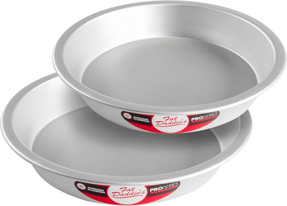 Fat Daddio's PIE-6 Anodized Aluminum Pie Pan, 6 x 1.5 Inch