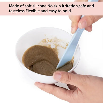 10 Piece Silicone Mixing Bowl Set, 3.93-Inch Microwaveable Silicone Bowls, Facial Bowls for Aestheticians, for Facial Masks, Mud Masks and Other Skin Care Products（White）