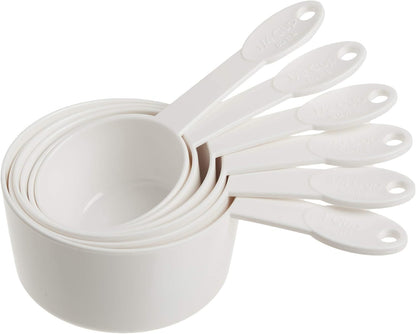 Prepworks by Progressive Measuring Cups, White - Set of 6