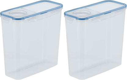 LOCK & LOCK LocknLock Easy Essentials Food Storage with Flip Lid/Airtight container, BPA Free, 10.1-Cup, Clear