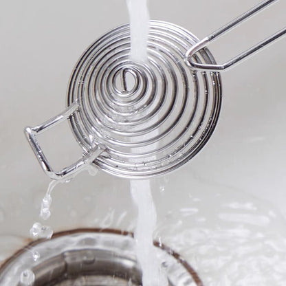 Egg Separator, Stainless Steel Egg Yolk & White Separator with Long Handle