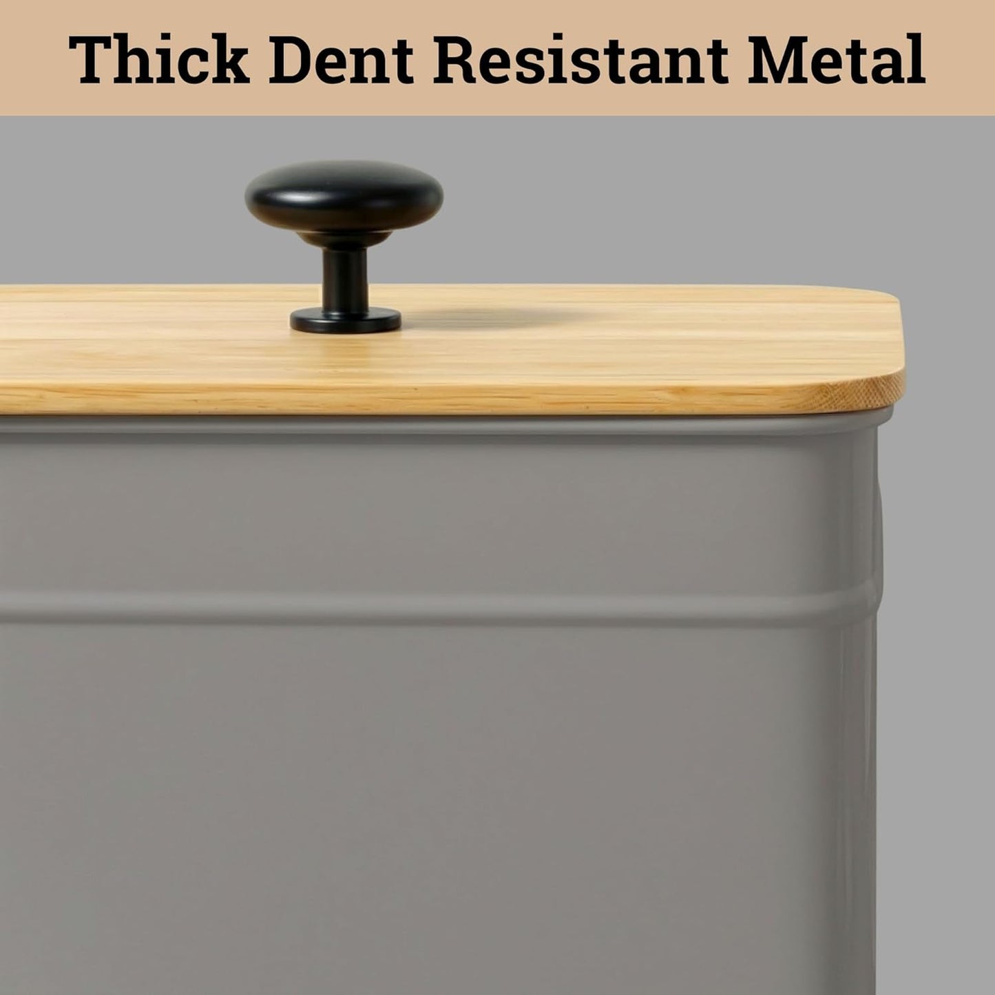 Kitchen Canisters for Countertop Set of 4 with Customizable Chalkboard Labels & Marker Pen - Big Iron Kitchen Canisters with Airtight Lids - Sage Green Canister Set - Flour and Sugar Containers