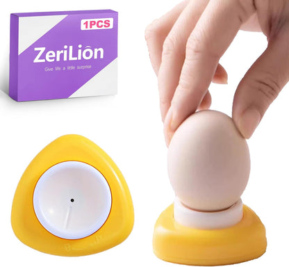 Egg Piercer Tool for Raw Eggs Easy Peel Egg Pricker with Retractable Pin Durable Egg Puncher for Hard Boiled Eggs Cooking Prep Kitchen Accessory
