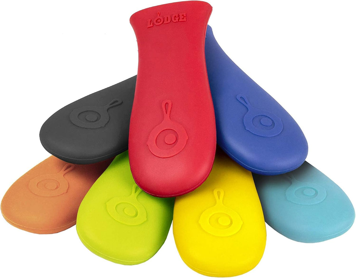 Lodge Silicone Hot Handle Holder for 9 Inch and Larger Skillets, Red