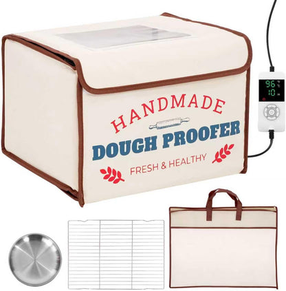 Extra Large Dough Proofing Box50-130°F, 3-Sided Heat 24HTimer