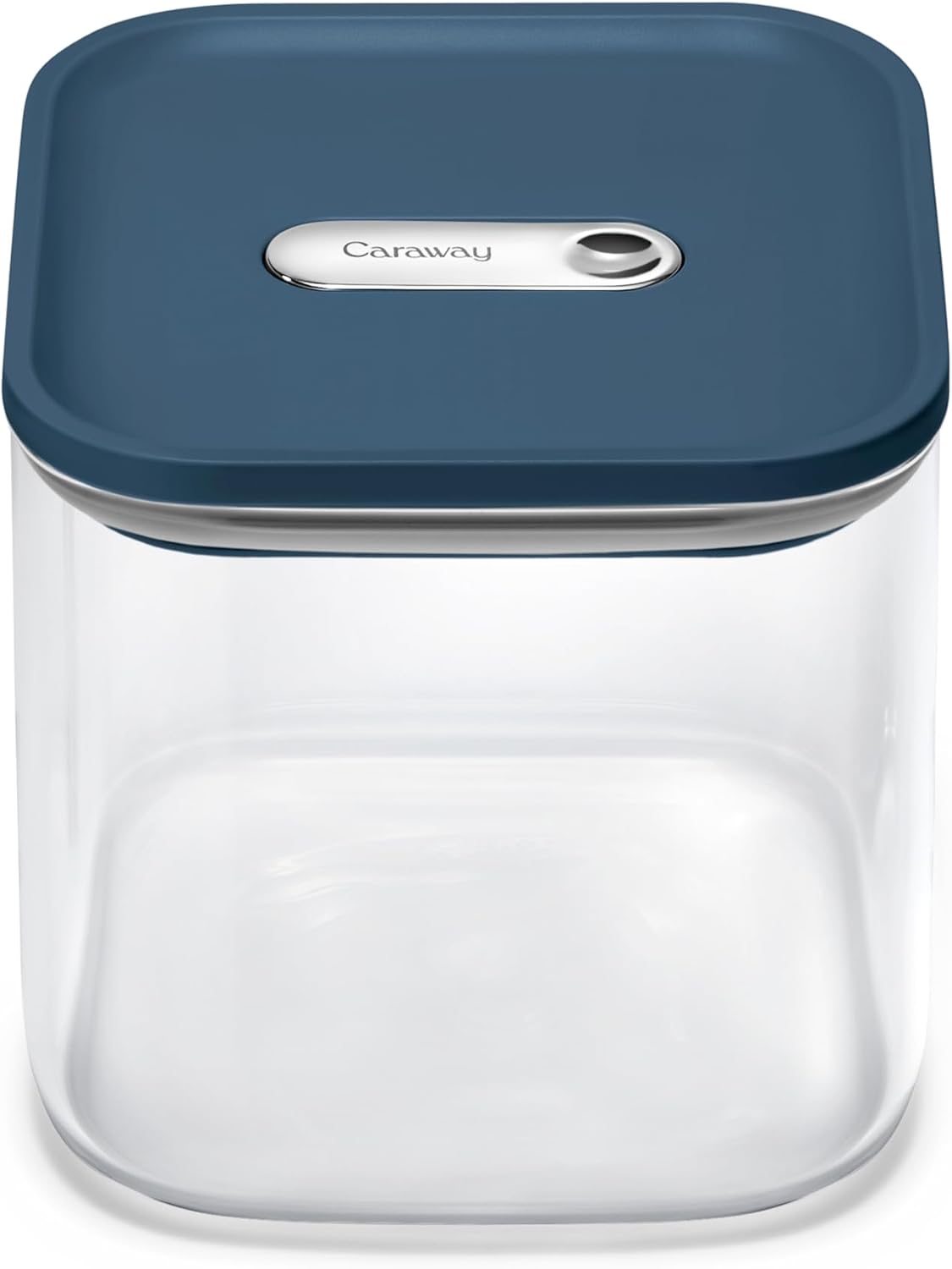 Caraway 4qt Glass Airtight Food Storage Container with Lid – Non-Toxic, BPA-Free Kitchen Storage Container – Stackable, Space-Saving Airtight Container for Dry Goods and More - Mist