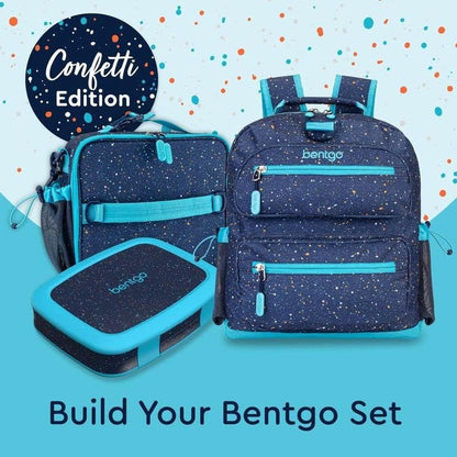 Bentgo Kids Bento-Style 5-Compartment Leak-Proof Lunch Box - Ideal Portion Sizes for Ages 3 to 7 - Durable, Drop-Proof, Dishwasher Safe, PFAS & BPA-Free & Made with Food-Safe Materials (Purple)