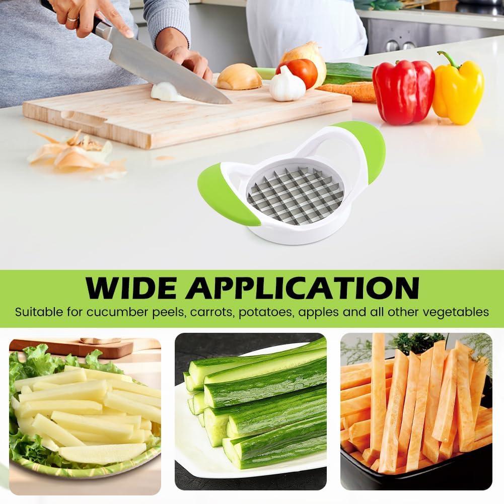 French Fry Cutter for Potato Stainless Steel French Fry Slicer