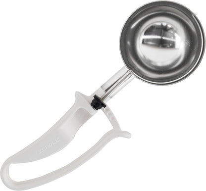 Zeroll 2030 Universal Standard Length EZ Disher Food Portion Control Scoop Designed for Right or Left Hand Use Dishwasher Safe NSF Approved, 1 3/4-Inch, Black