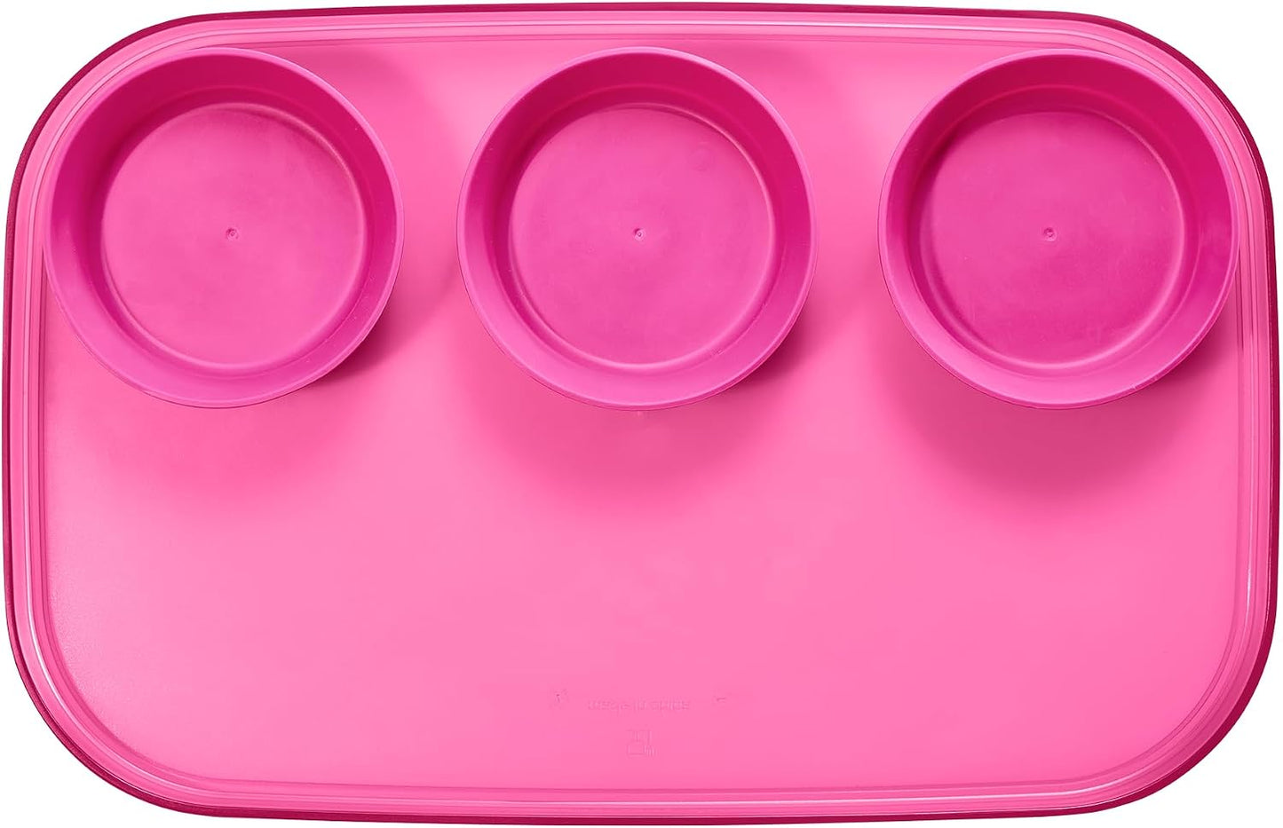 madesmart dipware 3 Bowl Serving Tray, Stackable & Removable Dip Bowls for Charcuterie, Guacomole, Snacks, Veggies, Premium Dishwasher & Microwave Safe, Multipurpose Plate & Bowl, Olive