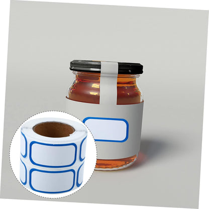 6Rolls Removable Food Date Label Stickers Practical Markers for Containers Easy to Write Strong Adhesive for Kitchen Storage and Organization