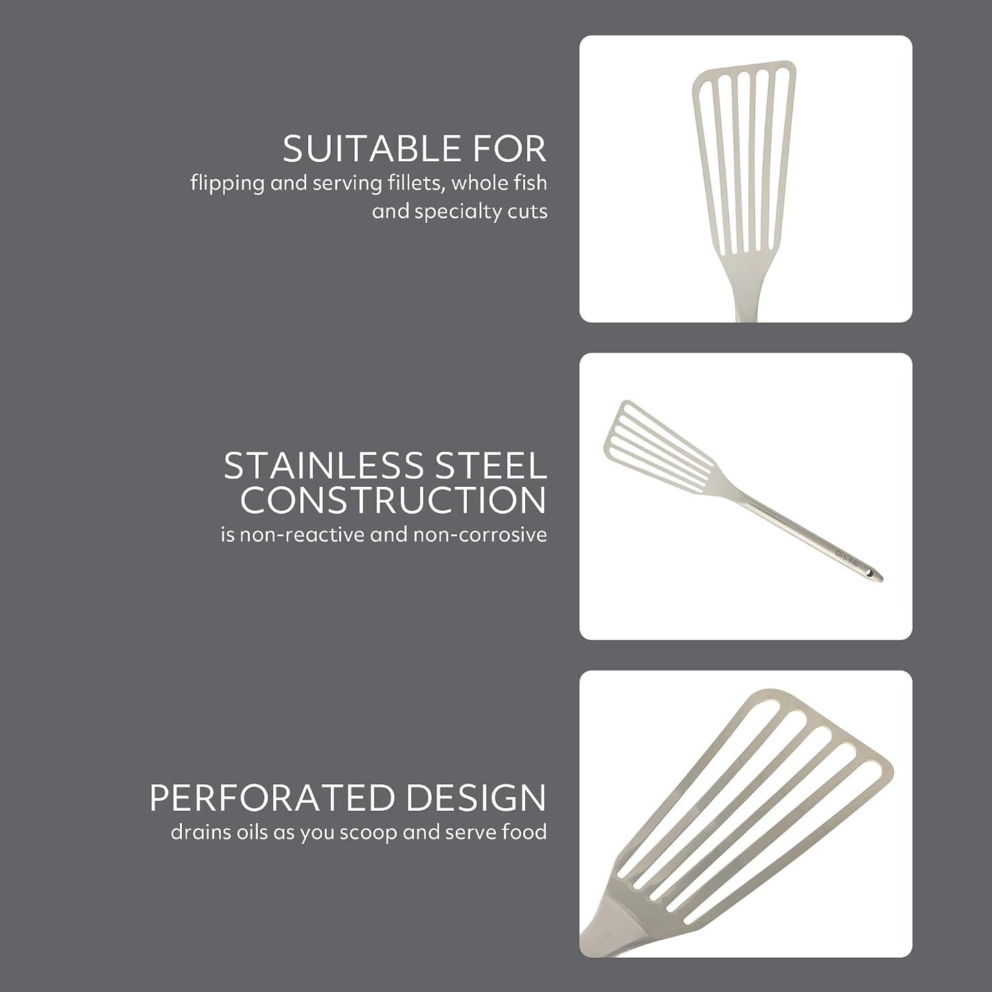 Sur La Table Kitchen Essential Steelhaus Stainless Steel Fish Turner