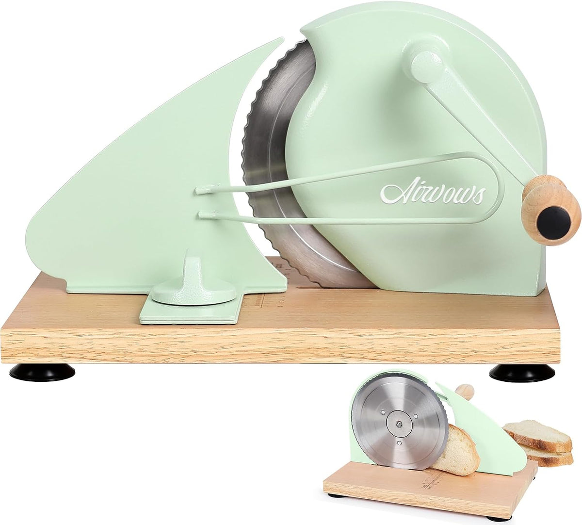 Manual Bread Slicer for Homemade Bread,Even Slicing from Thin to Thick